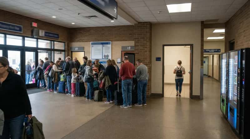 6. Never Bother Waiting in Line at the First Restroom You See (Image Credits: Gemini)