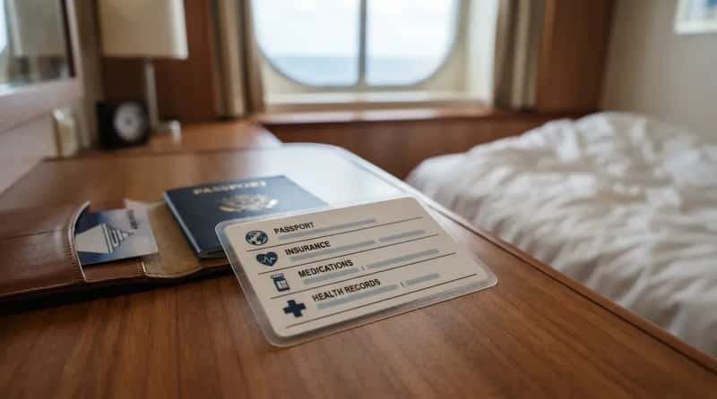#2 - An Emergency Card With Your Passport Details and Insurance Info (Image Credits: Gemini)