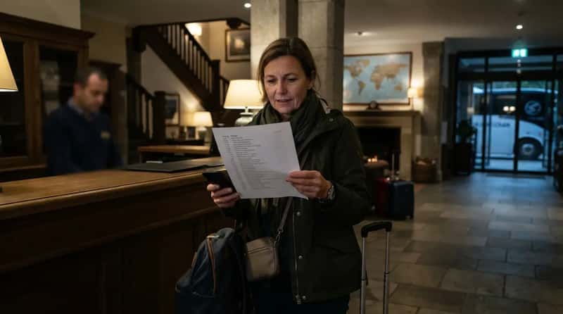#8 - The Printed Itinerary That Suddenly Matters (Image Credits: Gemini)
