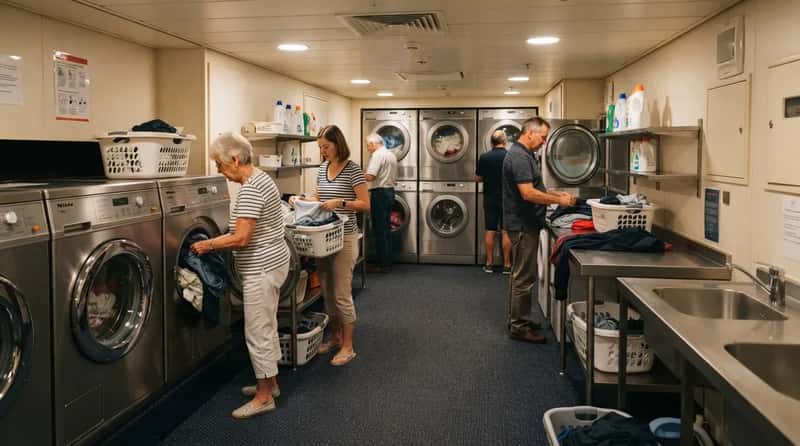 #13 - Cunard Needed Launderettes on Six Different Decks (Image Credits: Gemini)