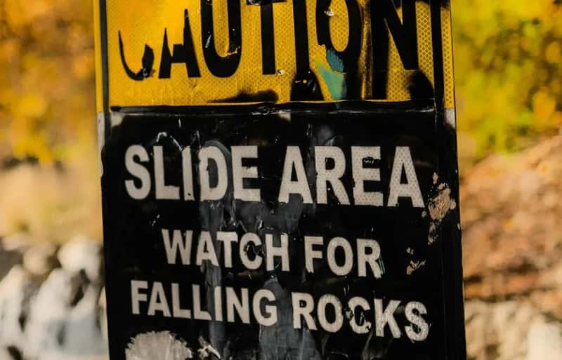 19. Ignoring the Danger of Falling Rocks and Unstable Terrain (Image Credits: Unsplash)