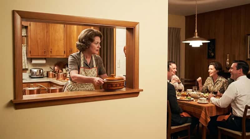 #6 - The Pass-Through Window Between the Kitchen and the Dining Room (Image Credits: Gemini)