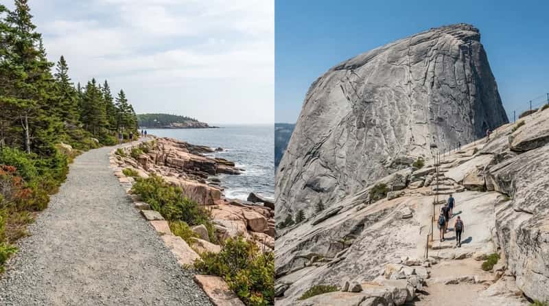 #12 - Acadia Lets You Stroll the Coast, but Yosemite's Half Dome Can Eat 12 Hours (Image Credits: Gemini)