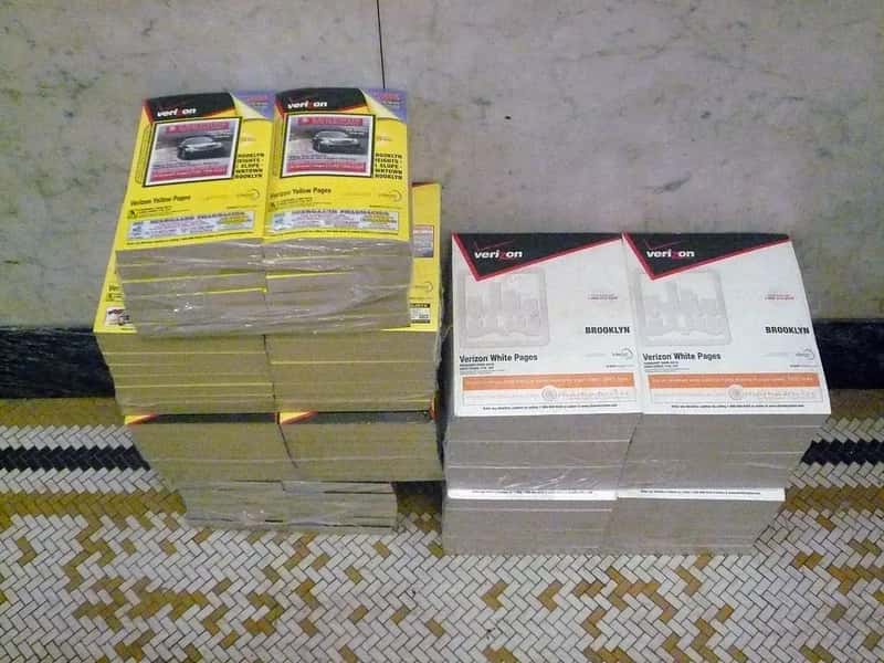 #14 - The Phonebook: Delivered Free Every Year, Used Less and Less (mandiberg, Flickr, CC BY-SA 2.0)