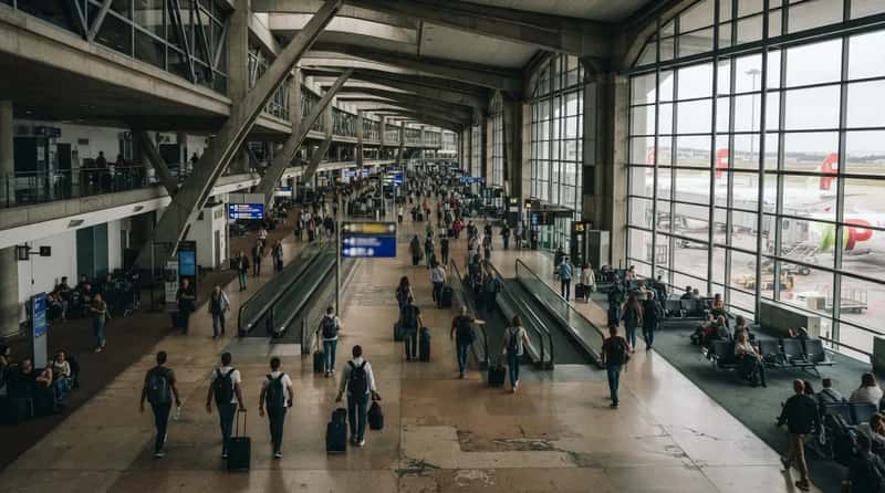 #4 - Four Airports Structurally Cost You 20 to 40 Minutes You Can Never Get Back (Image Credits: Gemini)