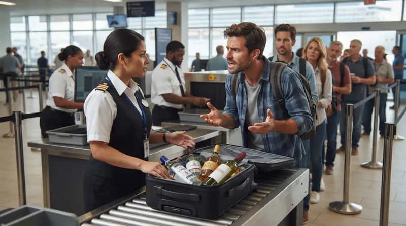 #12 - Smuggling Outside Alcohol Through Security, Then Arguing About It (Image Credits: Gemini)