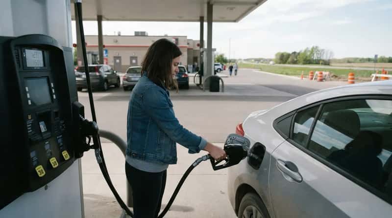 1. Do Top Off the Tank Before the Needle Scares You (Image Credits: Gemini)