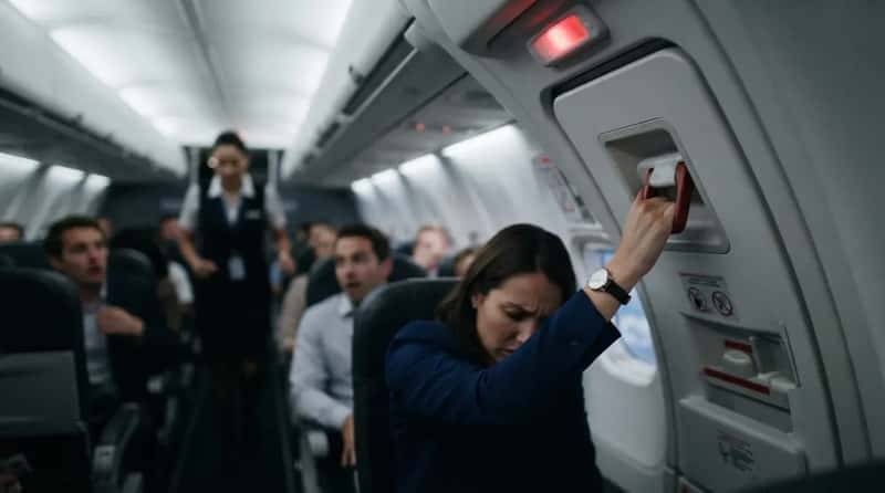 #10 - Fiddling With the Emergency Exit Door Mid-Flight (Image Credits: Gemini)