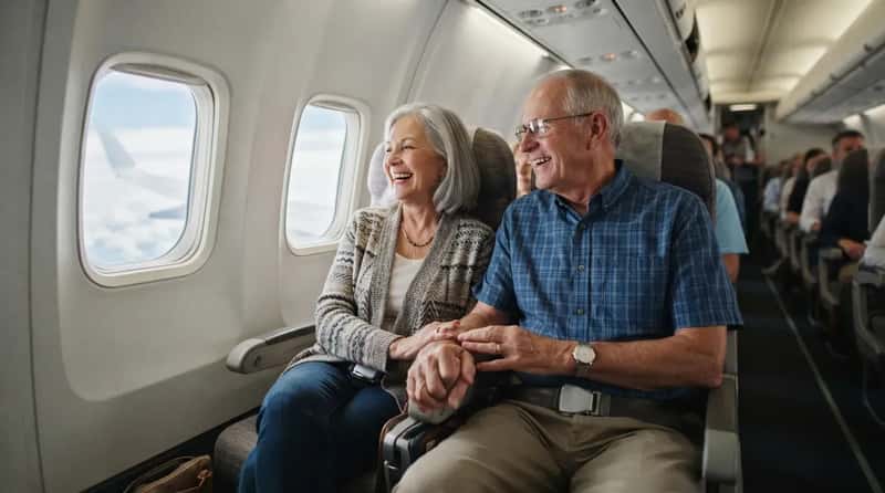 #15 - Sitting Next to Your Spouse When the Seat Map Split You Up (Image Credits: Gemini)