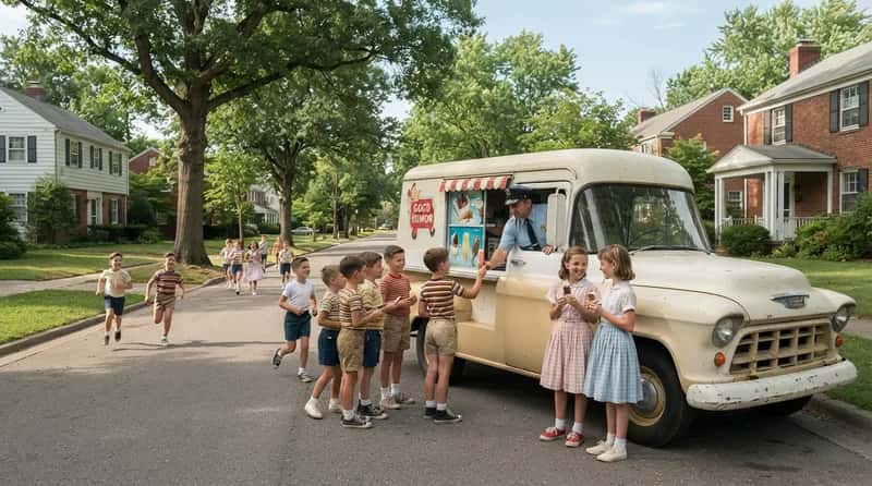#24 - The Ice Cream Truck's Jingle That Ruled Every Kid's Afternoon (Image Credits: Gemini)