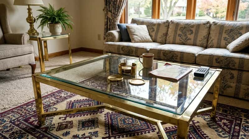 #13 - The Glass-Top Coffee Table (Image Credits: Gemini)