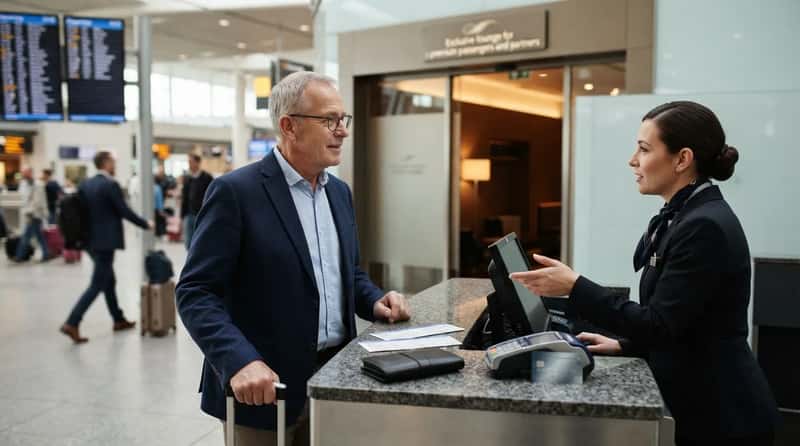 #1 - They Ask One Simple Question at Check-In That Can Unlock a Lounge Without Any Status (Image Credits: Gemini)