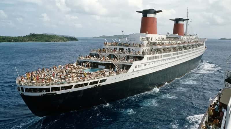 #16 - Most "Cruise Ships" Were Just Old Ocean Liners in Disguise (Image Credits: Gemini)