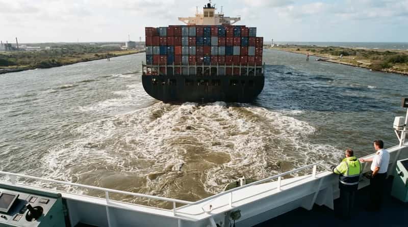 #6 - The Ship That Sinks Deeper Just by Speeding Up (Image Credits: Gemini)