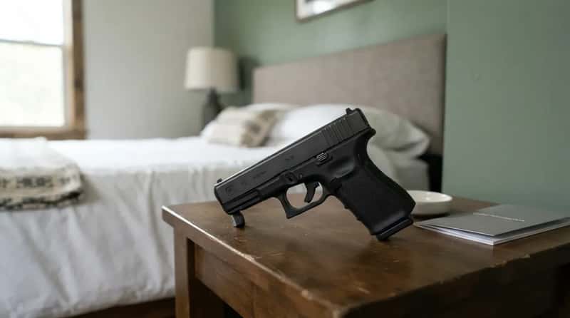 #4 - The Glock a Guest Asked a Host to Mail Back (Image Credits: Gemini)