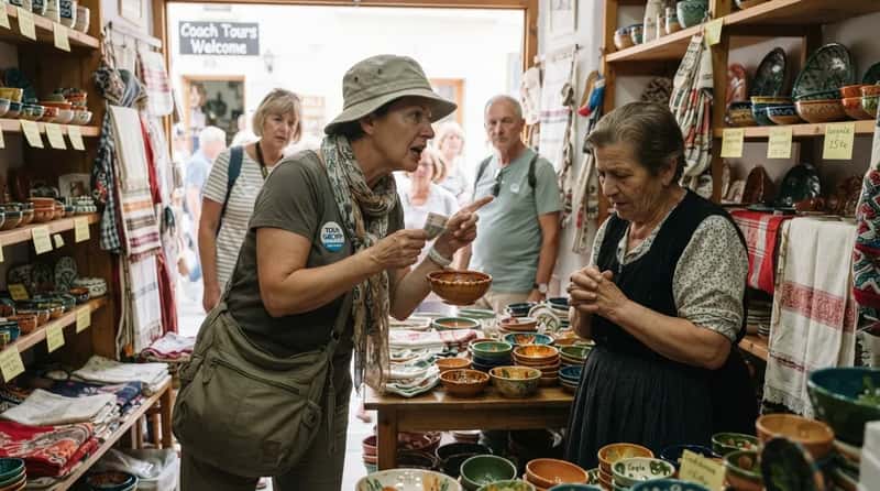 #6 - Haggling, Mocking, and Talking Over the Locals (Image Credits: Gemini)