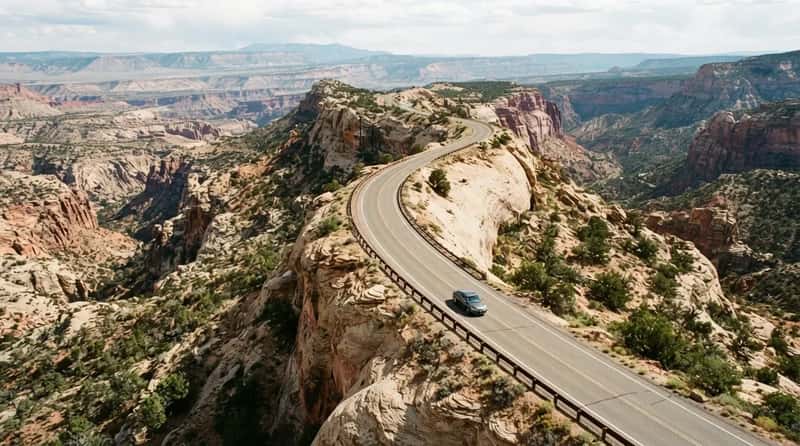 #5 - Utah's Route 12: Two National Parks and a Ridge That Tests Your Nerves (Image Credits: Gemini)