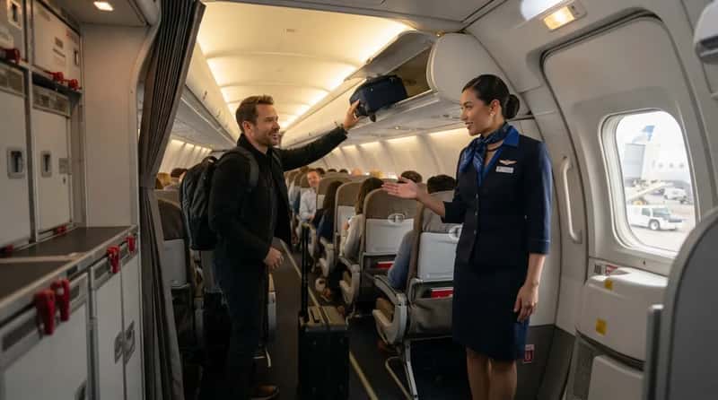 #4 - Deplaning First for a Tight Connection (Image Credits: Gemini)