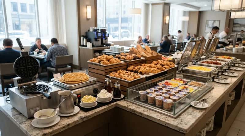 #5 - They Know Which Hotel Chain They're In by the Buffet Alone (Image Credits: Gemini)