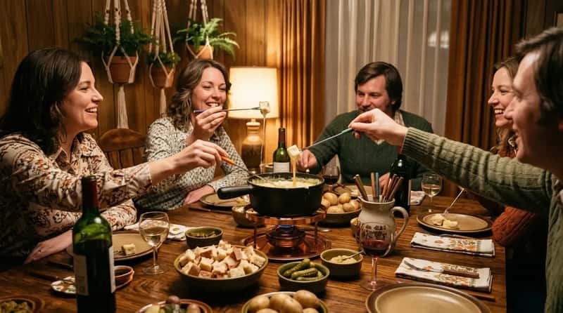 #32 - Fondue Night as a Social Event (Image Credits: Gemini)