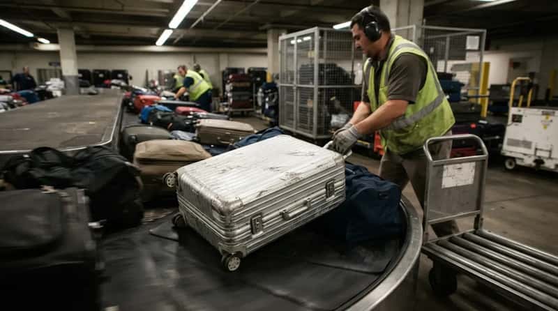 #16 - Assuming a $2,000 Suitcase Gets Special Treatment (Image Credits: Gemini)