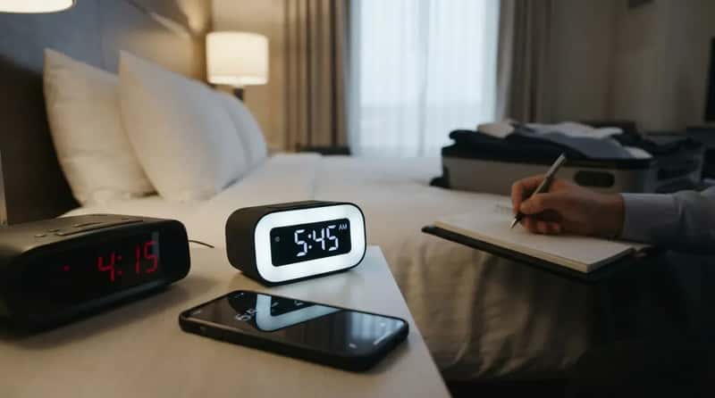 3. Never Rely on the Hotel Alarm Clock - Or the Front Desk Wake-Up Call Alone (Image Credits: Gemini)
