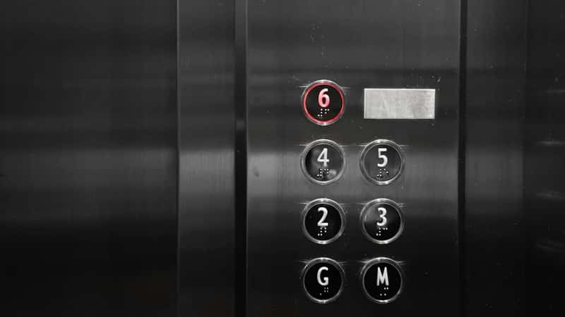 5. The hotel elevator getting stuck between floors (Image Credits: Unsplash)