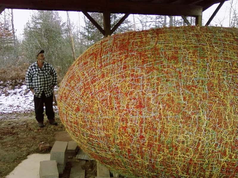 6. World's Largest Ball of Twine, Cawker City, Kansas (dj0ser, Flickr, CC BY 2.0)
