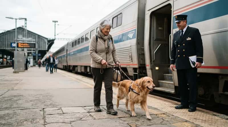#6 - They Let Service Animals Actually Stretch Their Legs (Image Credits: Gemini)