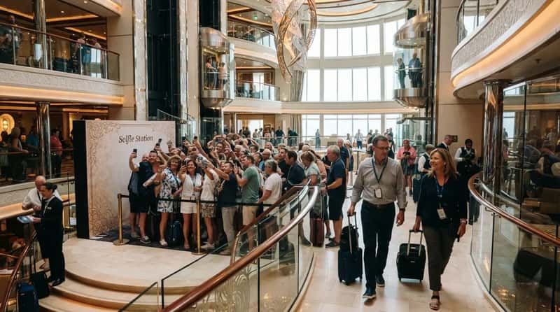 #3 - They Skip the Atrium Selfie Line Entirely (Image Credits: Gemini)