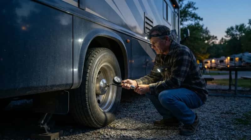 #12 - Reading Tire Pressure While the Tires Are Truly Cold (Image Credits: Gemini)