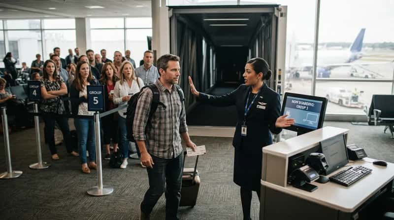#21 - Boarding Before Your Group Is Called (Image Credits: Gemini)