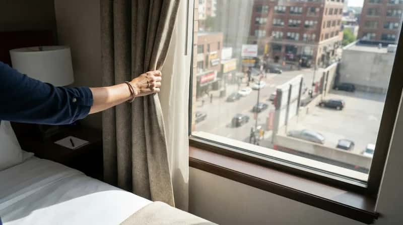 6. Open the Curtains Before You Judge the View (Image Credits: Gemini)