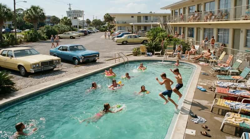 #10 - The Motel Pool With No Fence and Basically No Rules (Image Credits: Gemini)