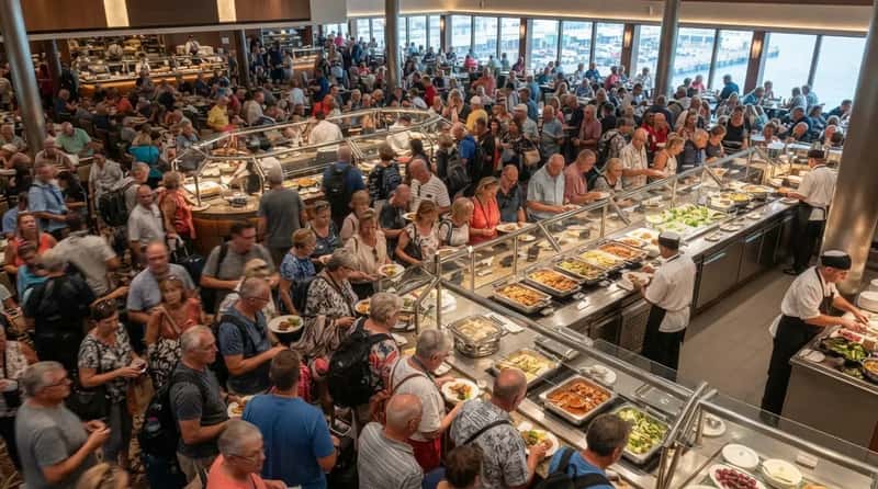 #7 - The Buffet Stampede Staff Can Predict (Image Credits: Gemini)