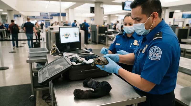 12. Live Animals Smuggled Inside Clothing (Image Credits: Gemini)