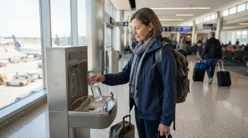 3. They Hydrate Long Before They Ever Reach the Gate (Image Credits: Gemini)