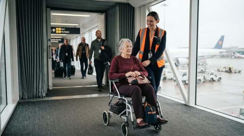 #10 - Wheelchair Service Gets Ordered For The New Airport Before The Plane Even Lands (Image Credits: Gemini)