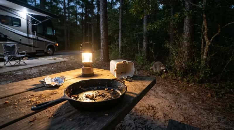 #8 - Not Securing Food From Wildlife (Image Credits: Gemini)