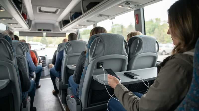 5. Plug In at Every Outlet You Pass (Image Credits: Gemini)