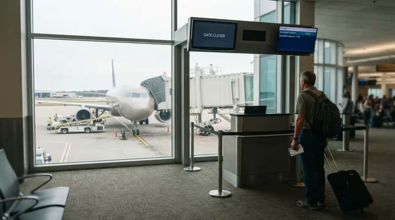 #17 - The Gate Shuts Before the Plane Actually Leaves (Image Credits: Gemini)