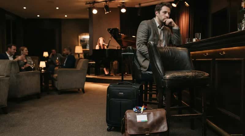 #15 - The Luggage Beside the Barstool Sets the Whole Opening Song (Image Credits: Gemini)