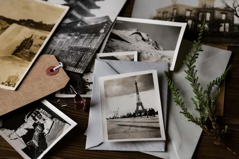 4. Postcards sent home during trips (Image Credits: Unsplash)