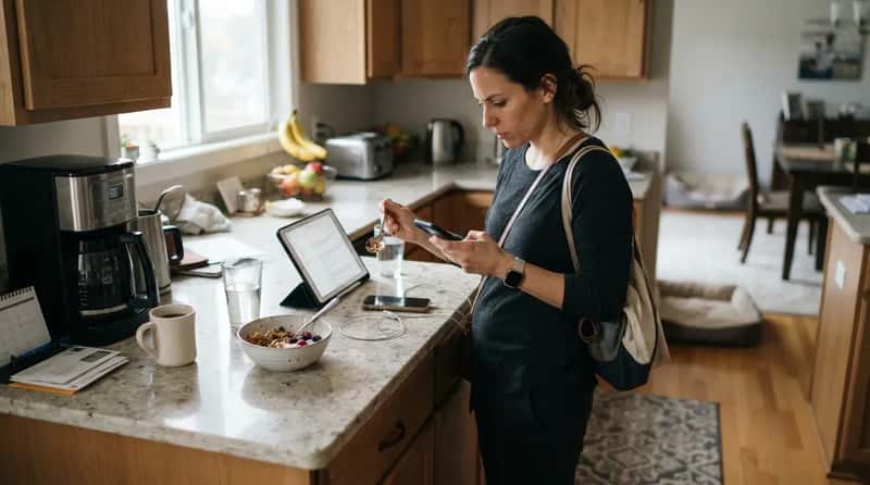 #6 - The Breakfast Eaten Standing at the Counter (Image Credits: Gemini)