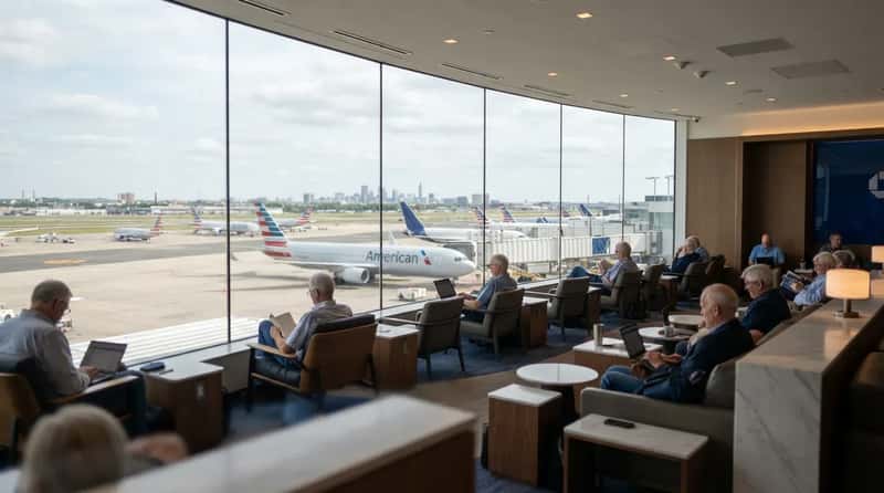 #10 - Chase Sapphire Lounge, Philadelphia: The Layover Standoff (Image Credits: Gemini)