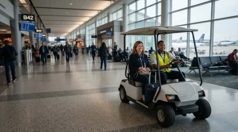 #18 - The Airport Cart Perk That Isn't Just For Wheelchairs (Image Credits: Gemini)