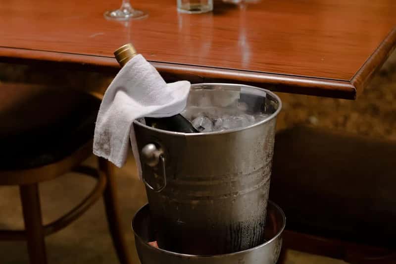 3. The ice bucket has a second, less pleasant job (Image Credits: Unsplash)