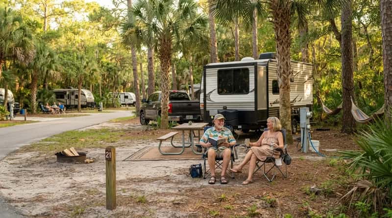 #21 - Florida Quietly Halves the Base Campsite Fee at 65 (Image Credits: Gemini)