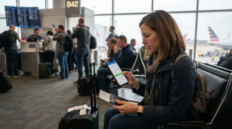 2. Dynamic Rebooking Software Finds a Better Flight Than You Would (Image Credits: Gemini)