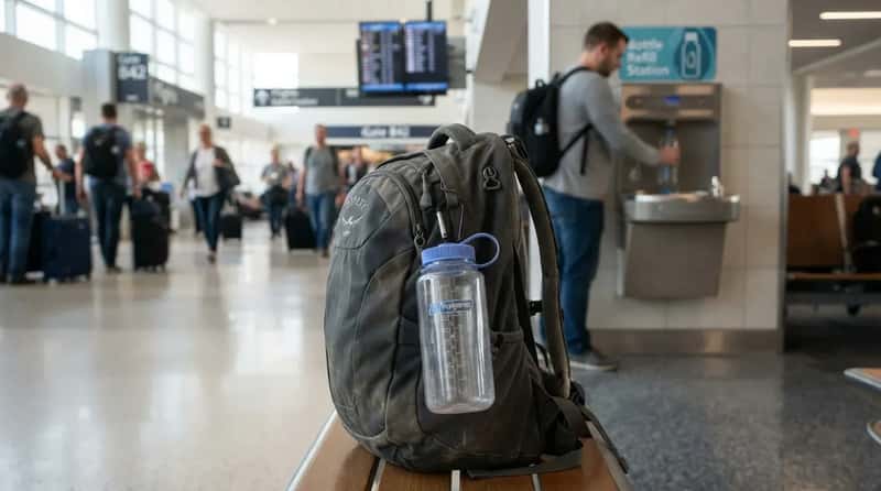 #11 - The Empty Water Bottle That Beats Airport Prices (Image Credits: Gemini)